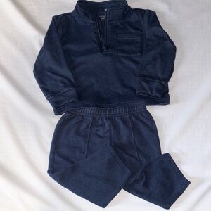 The Children's Place Navy Sweatpants & Joggers Matching Set